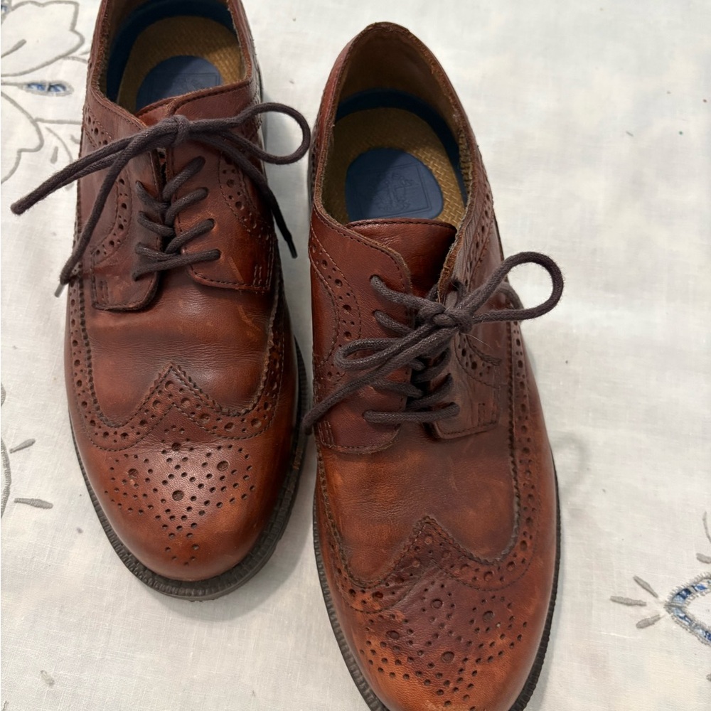 Classic Brown Leather Men's Brogues
